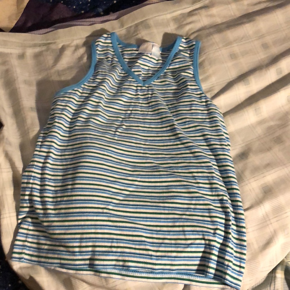 Striped tank top